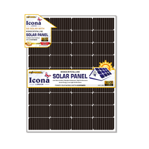 Buy Icona London 150W Monocrystalline Solar Panel ILSP-150S – High-Efficiency 12V Solar Module for Home, RV, Off-Grid & Outdoor Use